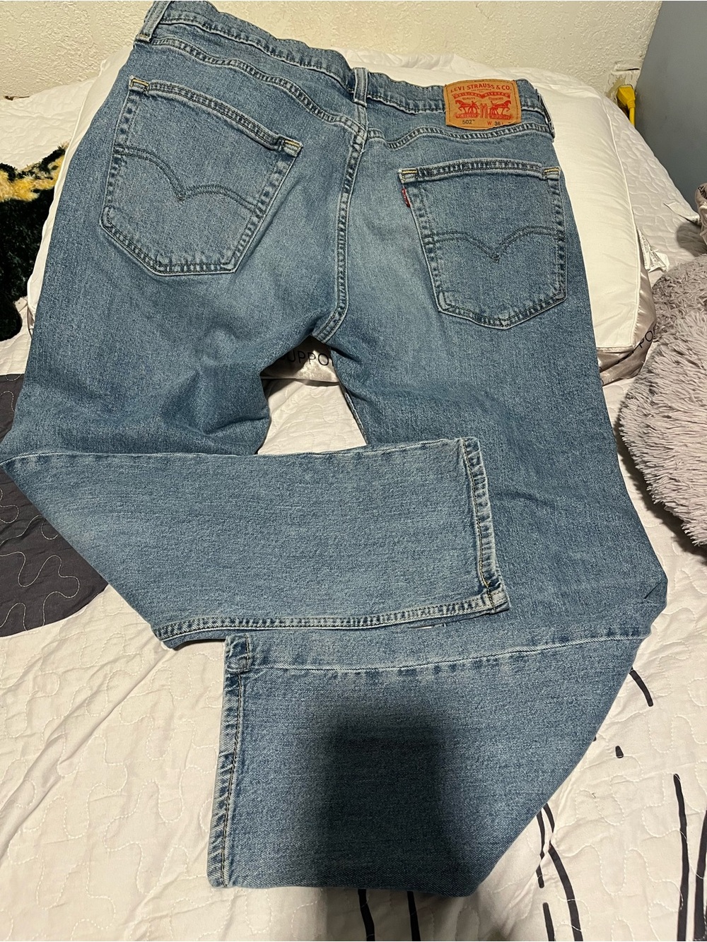 Levi's Slim Straight Men's Jeans - Light Blue Denim
